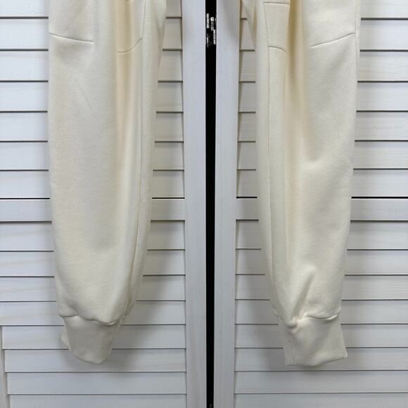 New XL‎ Twenty Montreal Cream Sunnyside Reverse Loop Terry Sweatpant Jogger Pant - Picture 4 of 13